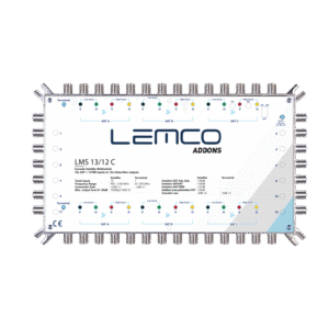 Multiswitch Lemco LMS-1312 C 13x12 w metalowej obudowie ZAMAK