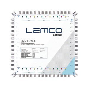Multiswitch LMS-1324 C 13x24 w metalowej obudowie ZAMAK (bez zasilacza)