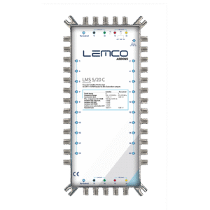 Multiswitch LMS-520 C — urządzenie 5×5×20 z obudową ZAMAK, widok produktu