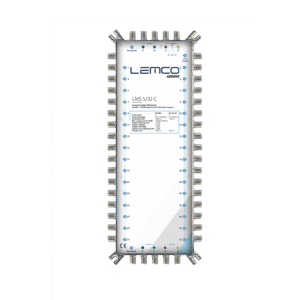 Multiswitch Lemco LMS-532 C – urządzenie z obudową ZAMAK, frontowy widok